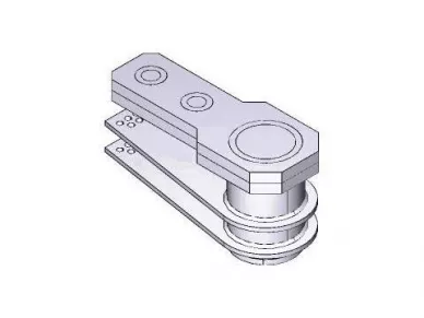 Came 119RIA039 Support de crochet de portail gauche
