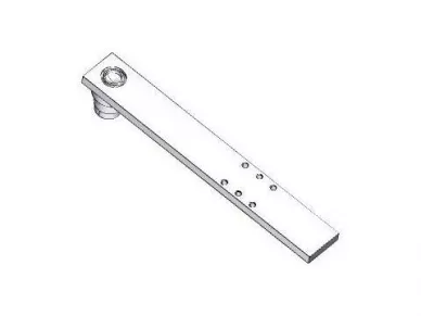 CAME 119RIA043 Gate hooking bracket - frog