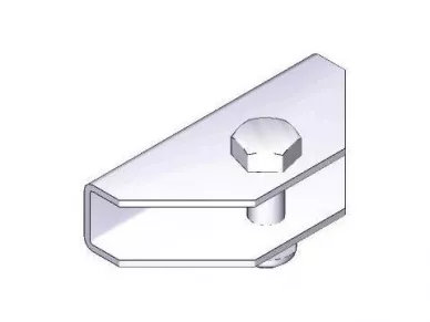 CAME 119RID294 Fast gate attachment bracket