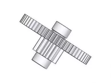 CAME 119RID443 Secondary shaft Opb-ftx-ftl