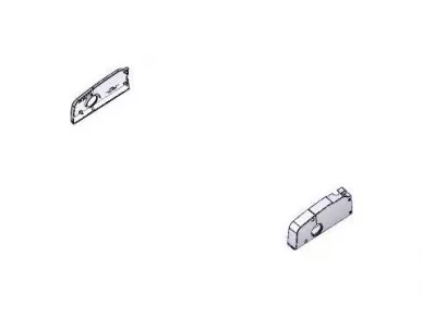 CAME 119RIE200 Upper plastic Em4024
