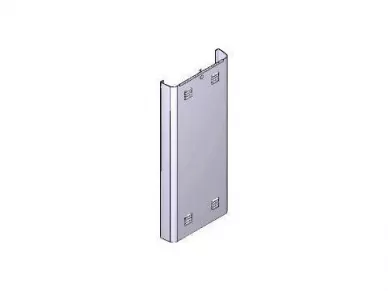 Came 119RIG151 Porte en acier inoxydable
