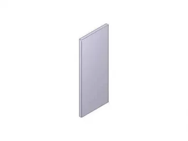 CAME 119RIG209 Rectangular boom caps 100x40 10pcs
