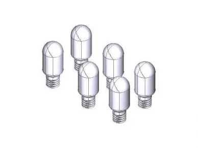 CAME 119RIR095 Gard 24v bulbs g0460 6pcs