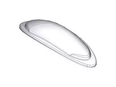 Came 119RIR241 Abat-jour pour lampe barrière