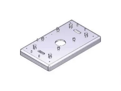 Came 119RIY061 Base d'ancrage pour motoréducteur