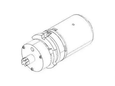 CAME 88001-0137 Motor assembly+brake amico 24v series