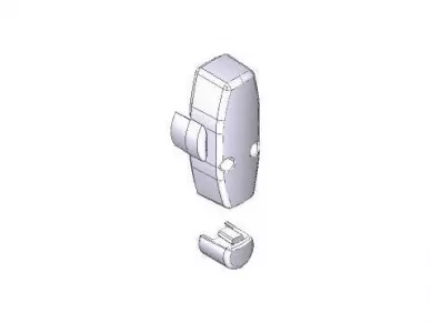 CAME 88003-0038 Rectangular boom cap 90x35 5pcs