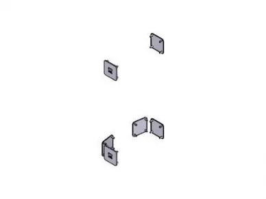 Came 88003-0112 Jeu de bouchons d'obturation 5pcs