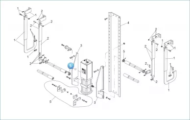 FAAC 390474 Install.kit opening/closing limit-switch