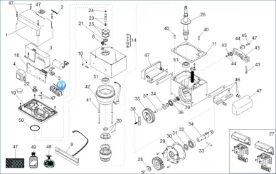 Faac 3905745 Kit d'assemblage de l'actionneur
