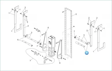 Faac 390594 Paire de tubes de transmission