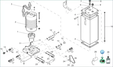 Faac 390800 Kit de joints