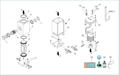 Faac 390808 Jeu de joints