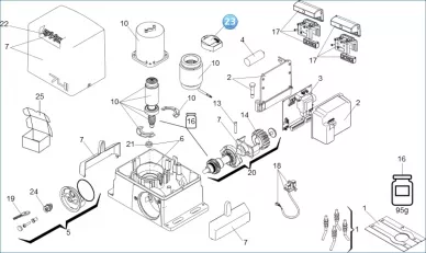 FAAC 404019 Encoder 748d