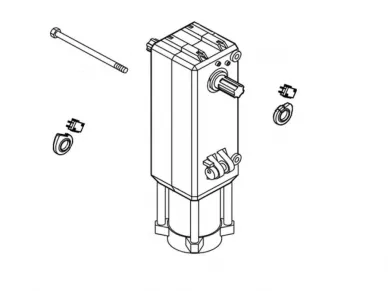 Faac 490115 Assemblage de l'encodeur