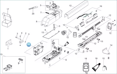 Faac 60202335 Moteur