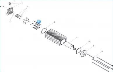 Faac 63000123 Fixation du moteur