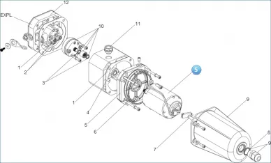 Faac 63000376 Moteur