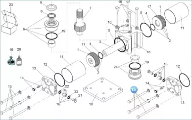 Faac 63000482 Boulon