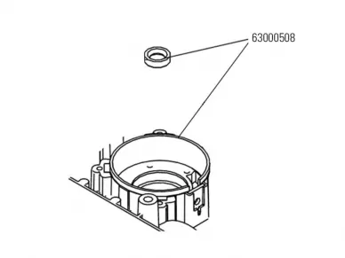 FAAC 63000508 Body with bush 741