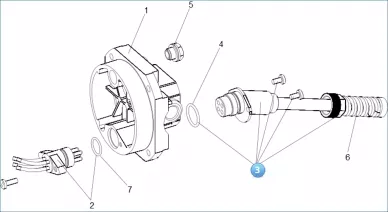 Faac 63001005 Kit de câble