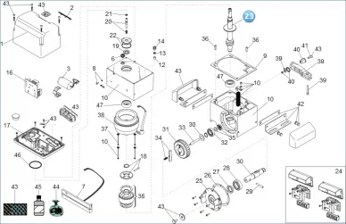 Faac 63001610 Arbre moteur