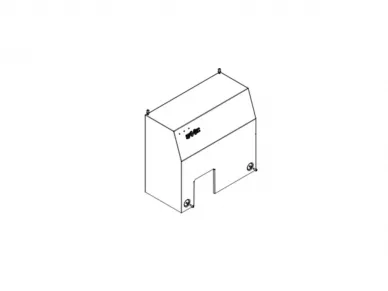 Faac 63002875 Assemblage du couvercle