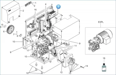 Faac 63002945 Variateur Omron