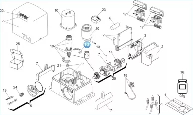 FAAC 63003159 Motor 741
