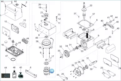 Faac 63003163 Moteur