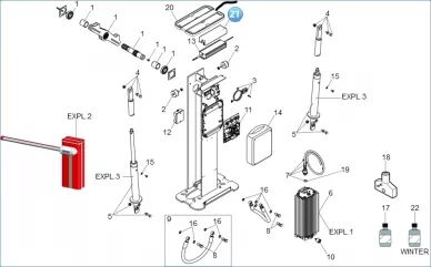 Faac 63003205 Bouclier