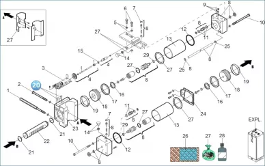 Faac 63003303 Fixation