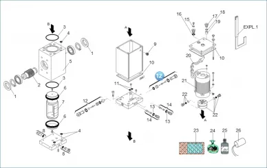 Faac 63003362 Assemblage de la valve