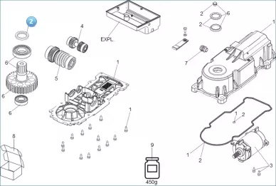 Faac 63003398 Kit de joints