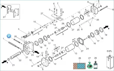Faac 7011345 Boulon
