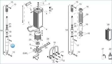 Faac 7094145 Joint d'étanchéité