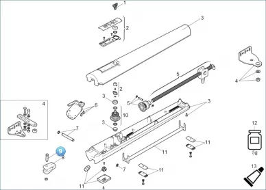 Faac 7182075 Boulon