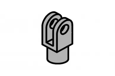 Faac 7221035 End piece for actuator 620