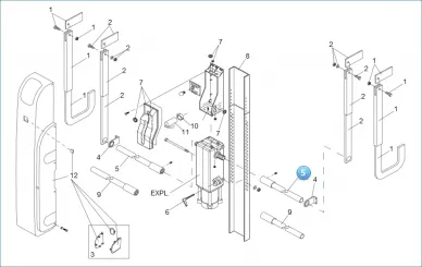 Faac 736022 Paire de tubes de transmission l=1.5m