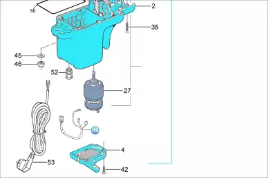Nice CA1553.5320 Harnais de câblage du moteur