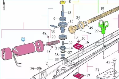 Nice MHO0697 Moteur