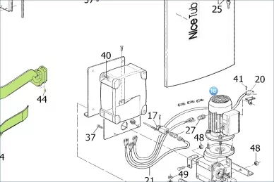 Nice MR1081/C Moteur d'actionneur