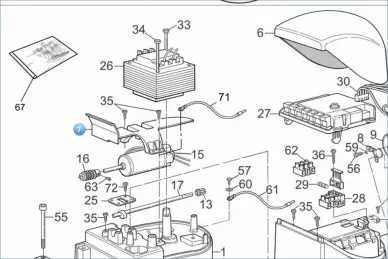 Nice PPD1018.4540 Couvercle du moteur