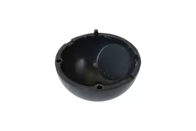 Nice PPD1087A.4540 Bouton gris foncé demi-boule