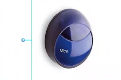 Nice PRBMOFO Boîtier complet pour paire de cellules photoélectriques