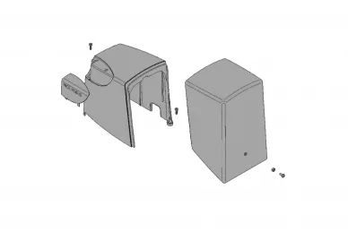 Nice PRRB03D Kit de couvercle externe