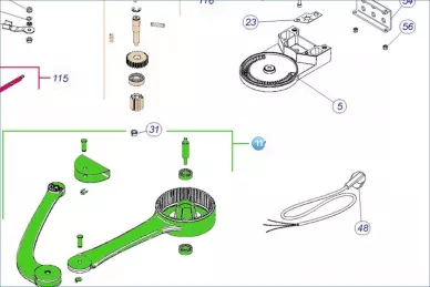Nice PRWS100S2 Kit de bras