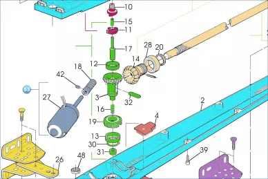 Nice RMHWG2020 Ensemble moteur électrique