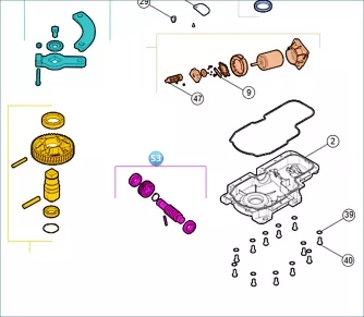 Nice SPAMG02300 Assemblage de l'arbre intermédiaire